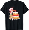Strawberry Shortcake & Custard Baking Besties Vintage T-Shirt