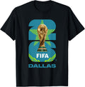 FIFA World CUP26 Dallas Trophy Color T-Shirt