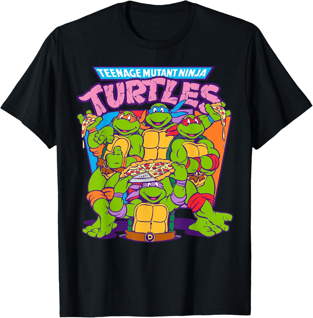 Teenage Mutant Ninja Turtles Pizza & Smiles T-Shirt T-Shirt