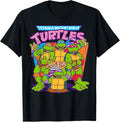 Teenage Mutant Ninja Turtles Pizza & Smiles T-Shirt T-Shirt