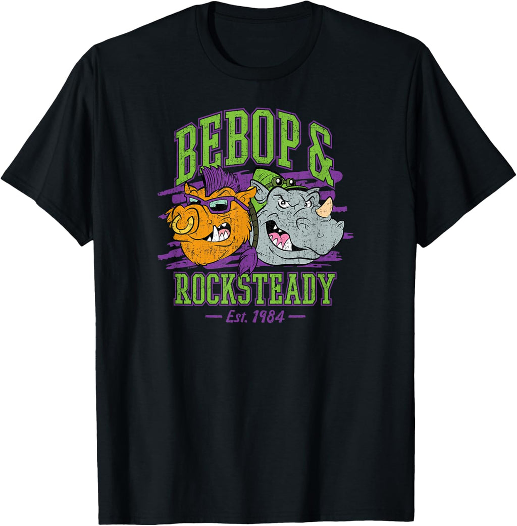 Teenage Mutant Ninja Turtles - Bebop & Rocksteady EST 1984 T-Shirt