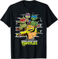 Teenage Mutant Ninja Turtles Opening Through Bricks T-Shirt T-Shirt