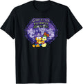 Garfield Halloween Adventure Hugging Cartoon Cat and Dog T-Shirt