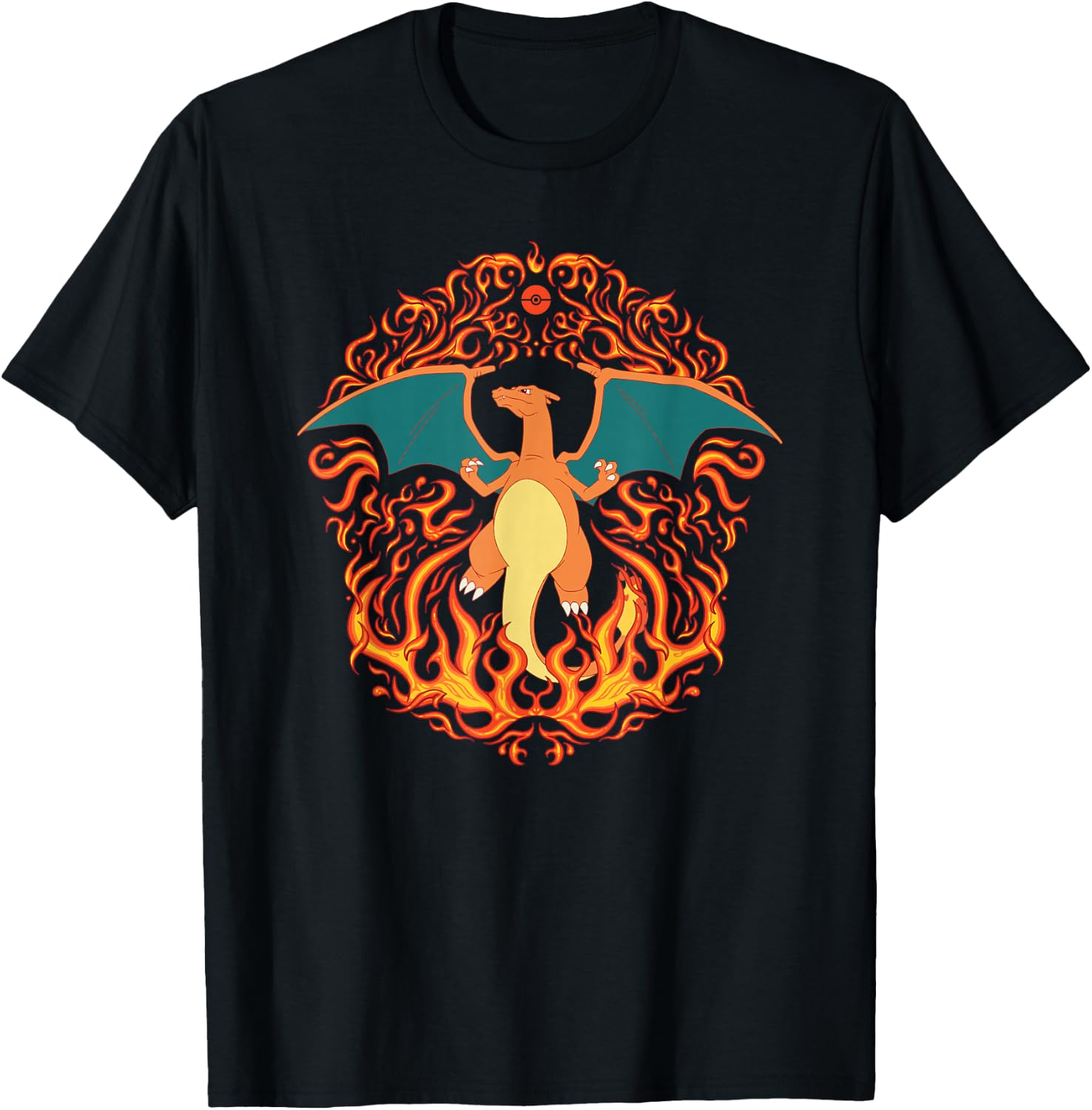 Pokémon - Charizard Fire Type Flames Generation 1 T-Shirt