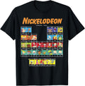 Nickelodeon Periodic Table of Characters T-Shirt