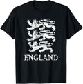 England Lion Symbol English Pride T-Shirt