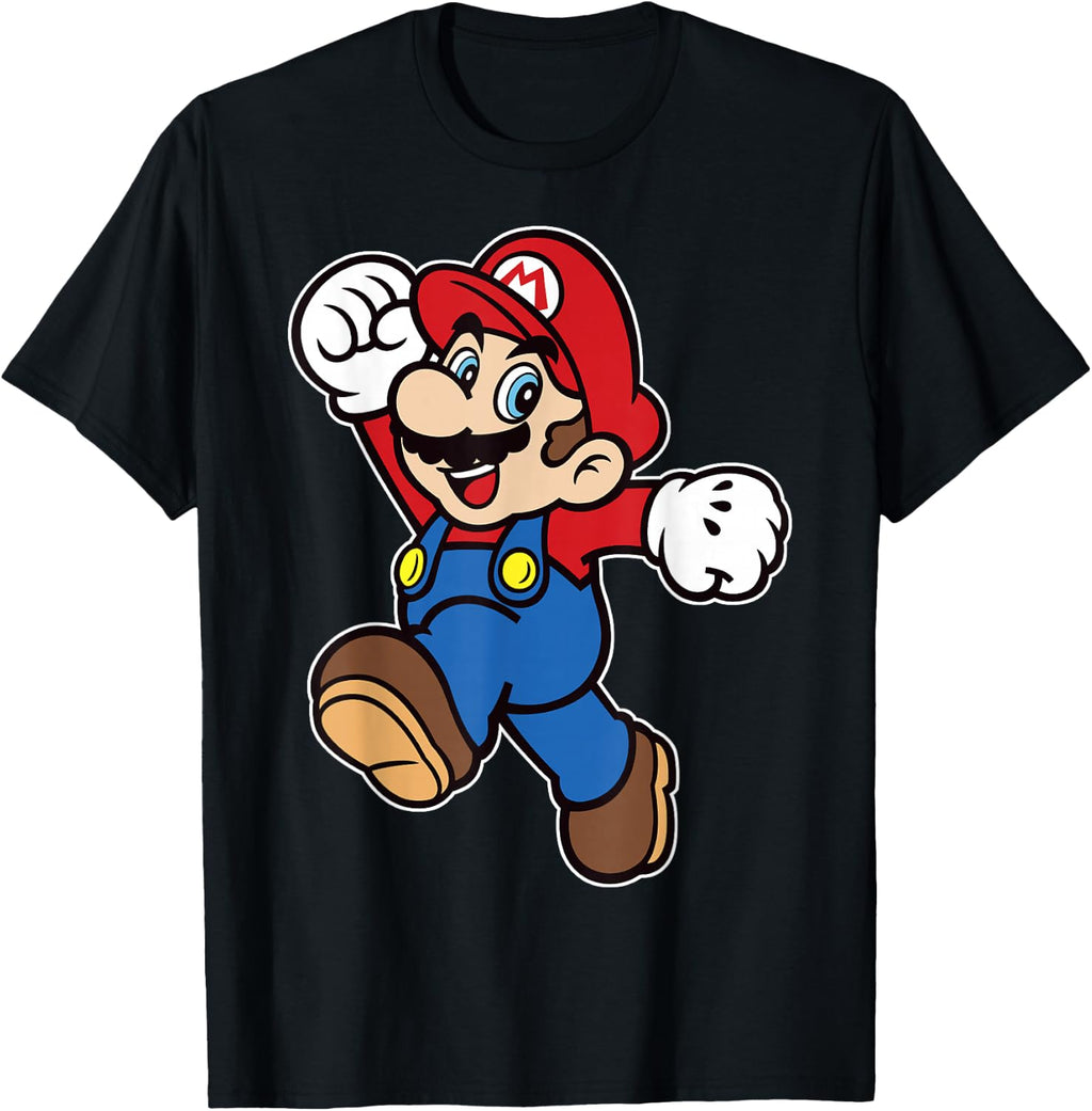 Super Mario Classic Jump Portrait T-Shirt