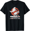 Ghostbusters No Ghost with Ectomobile Retro Movie T-Shirt