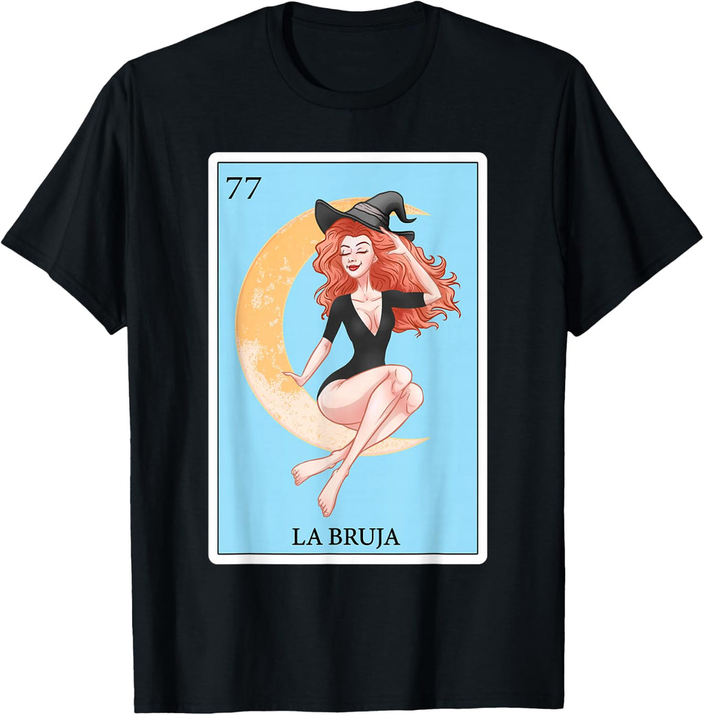 Funny Spanish-Mexican Bingo Gifts - La Bruja T-Shirt