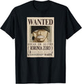 One Piece Anime Roronoa Zoro Wanted Poster T-Shirt