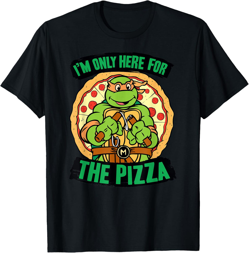 Teenage Mutant Ninja Turtles Here for Pizza T-Shirt T-Shirt