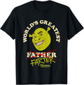 Shrek Father's Day World's Greatest Farter Big Chest Logo T-Shirt