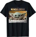 Star Wars The Mandalorian The Child Pod Screenshot Logo T-Shirt