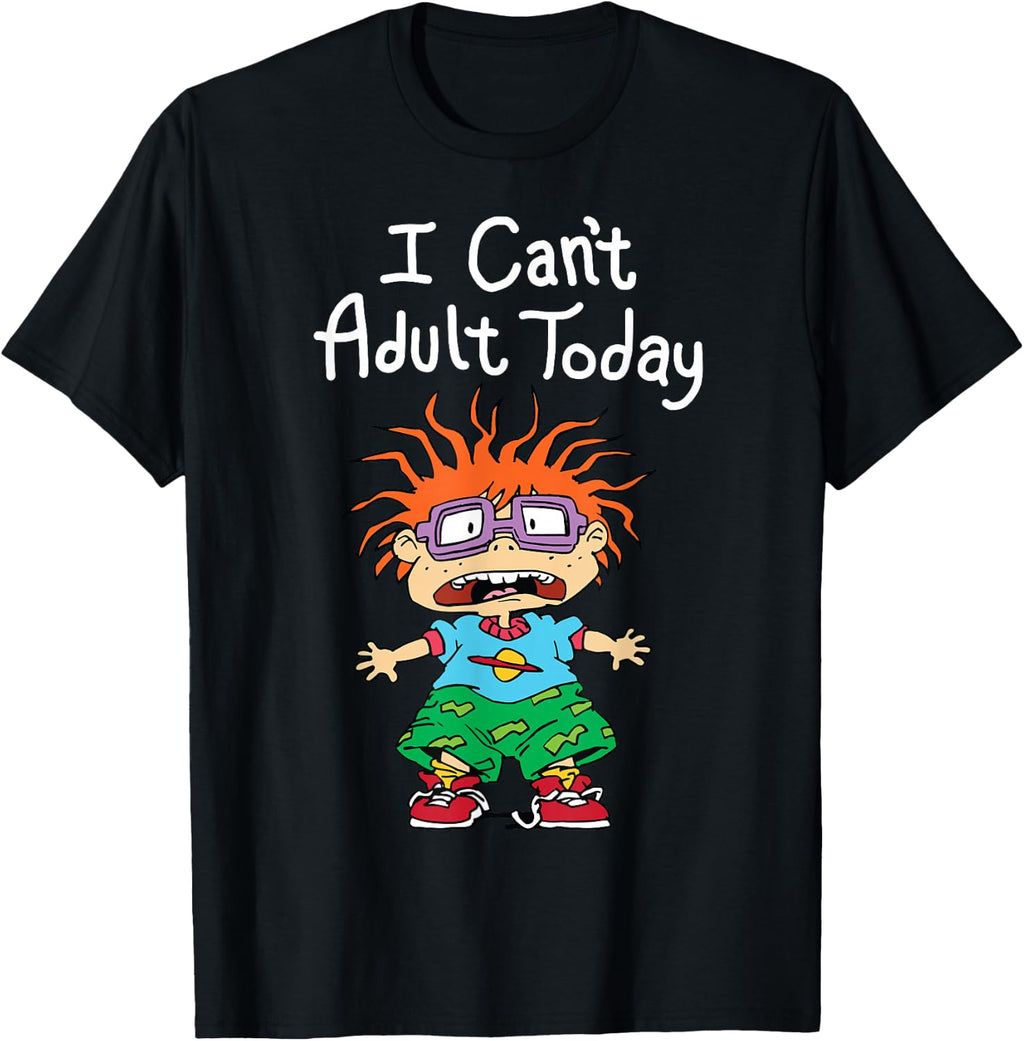 Nickelodeon I Can't Adult Today Chuckie Classic Nick Show T-Shirts and Tees for Men and Women
