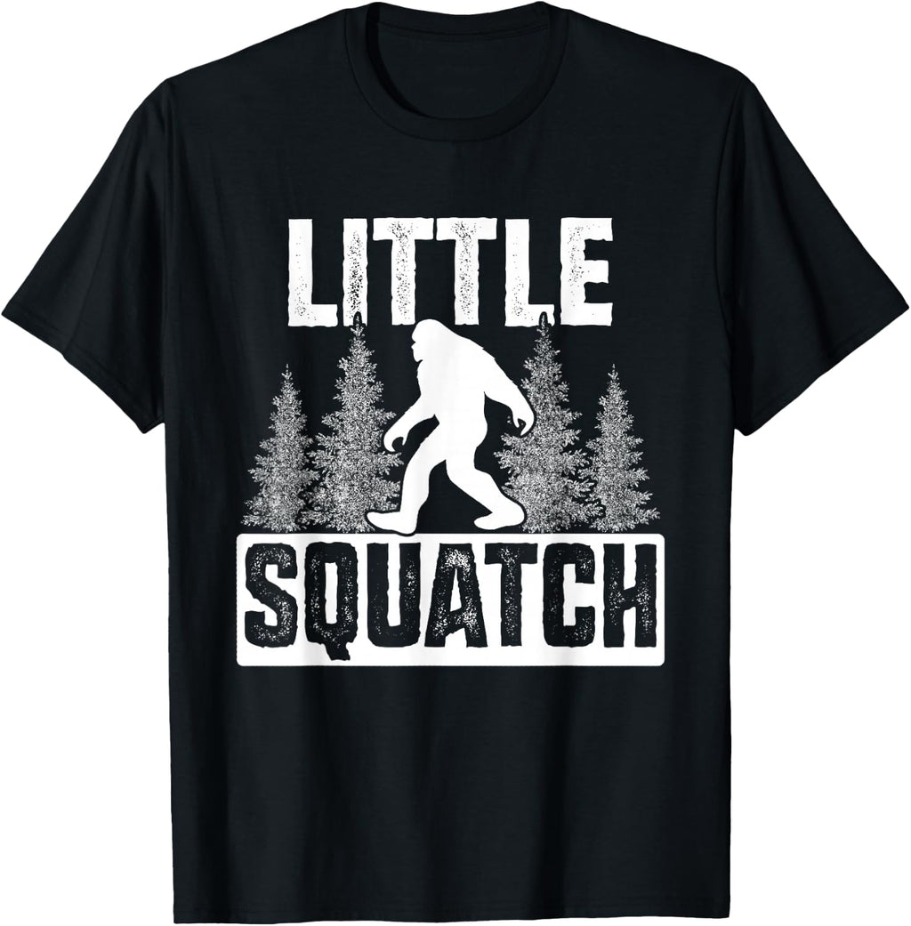 Squatchy Matching Family Bigfoot Shirts Little Squatch T-Shirt
