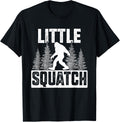 Squatchy Matching Family Bigfoot Shirts Little Squatch T-Shirt