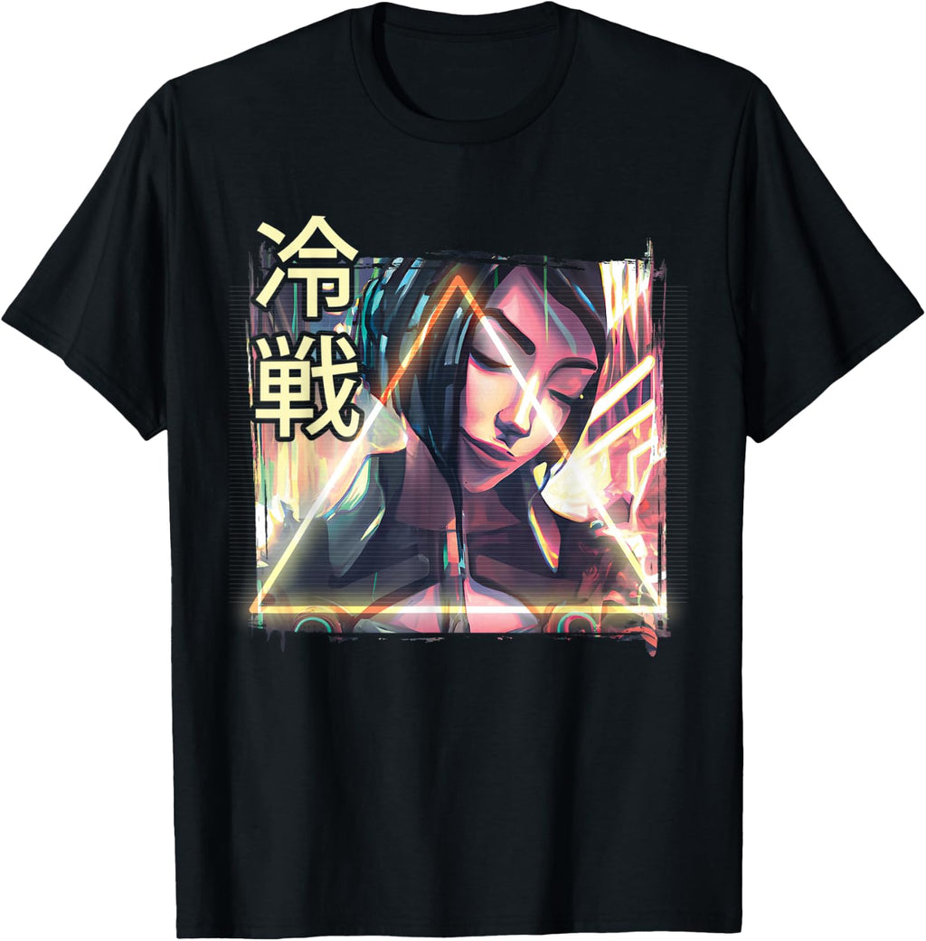Cyberpunks Retro Futurism Japanese Anime & Manga Vaporwave T-Shirt
