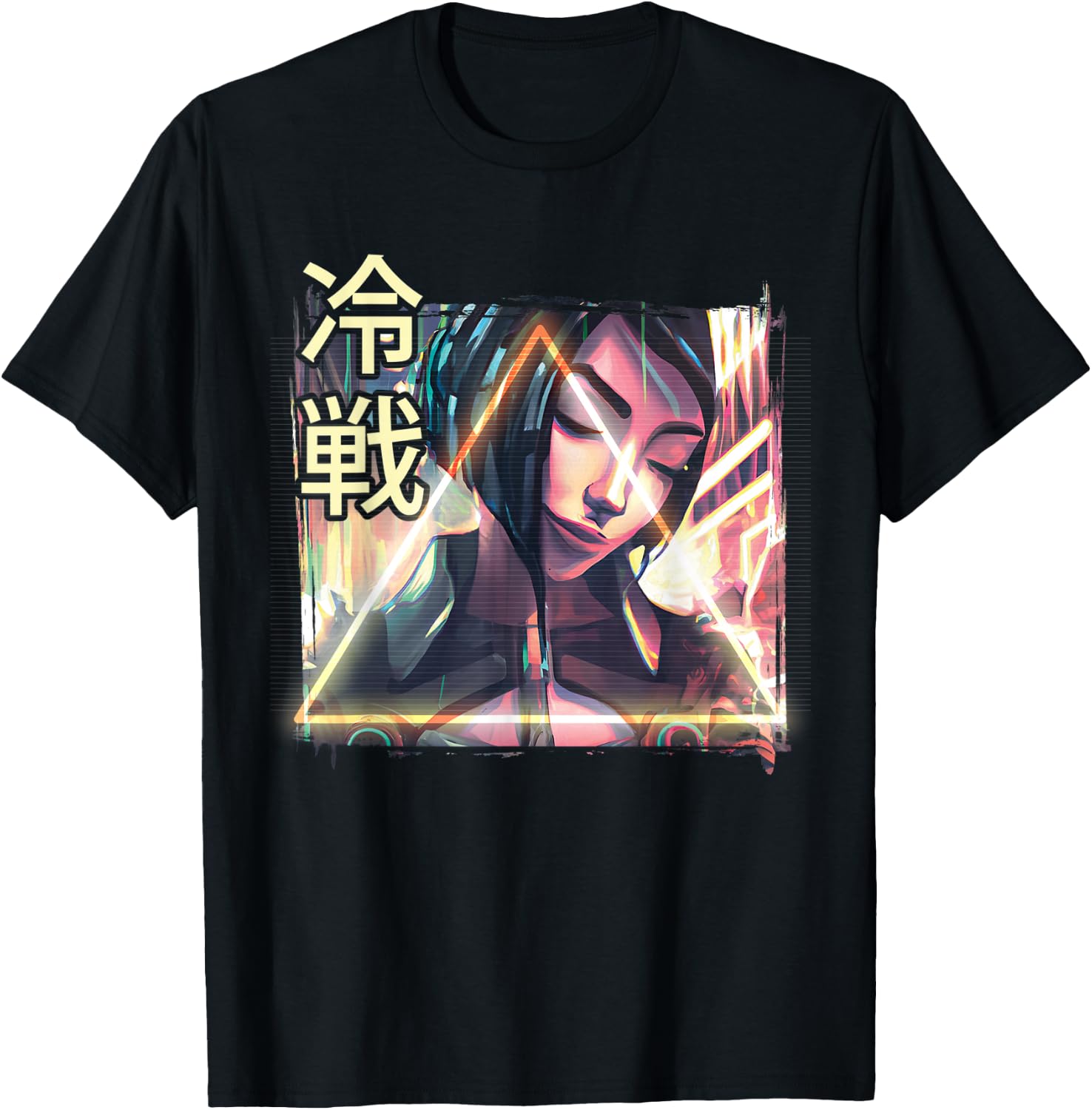 Cyberpunks Retro Futurism Japanese Anime & Manga Vaporwave T-Shirt