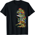 Teenage Mutant Ninja Turtles Classic Stack Character Art T-Shirt