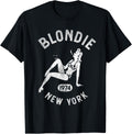 Blondie 1974 New York Pin Up Girl Vintage Band T-Shirt