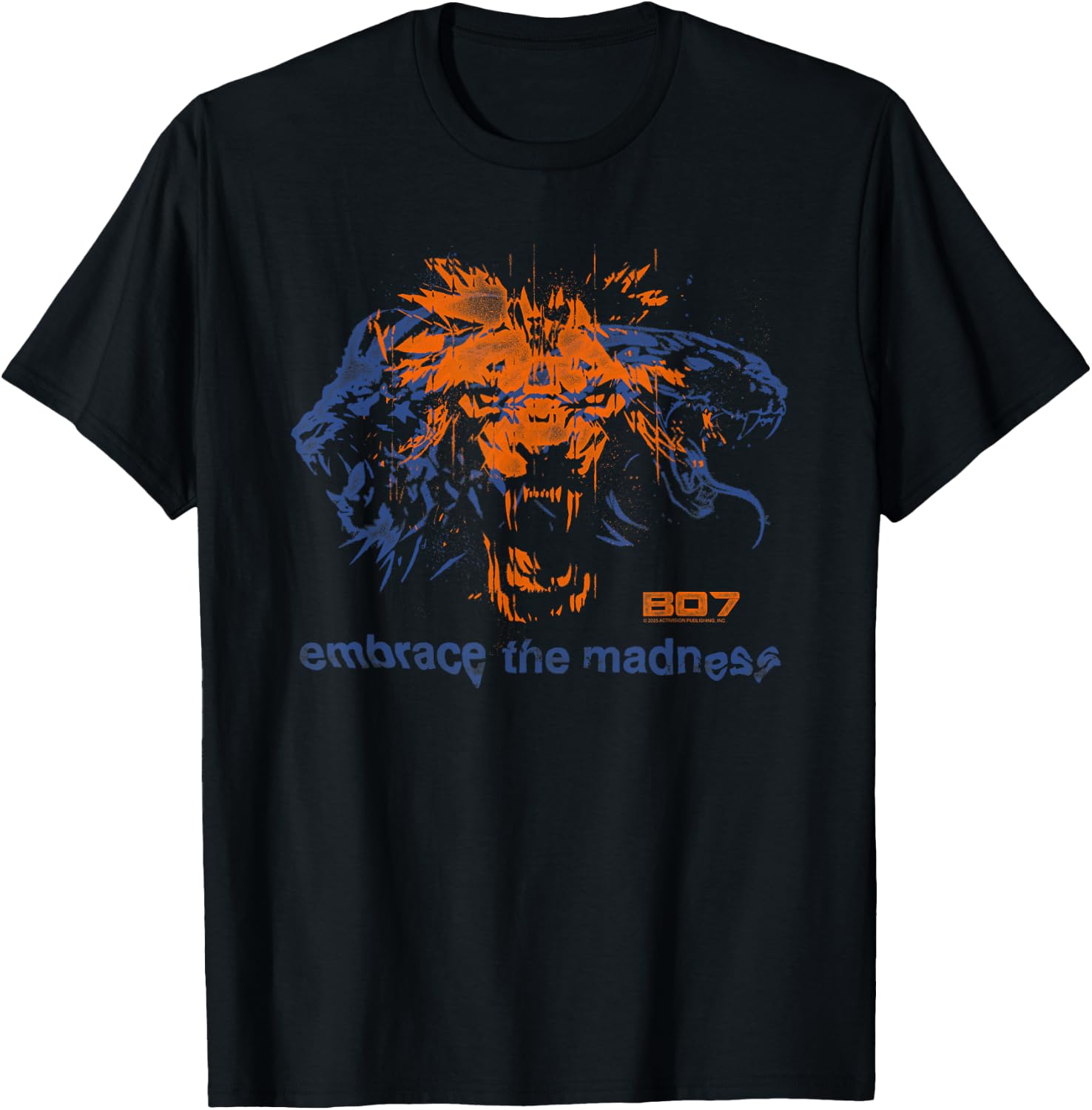 Call of Duty Black Ops 7 Embrace The Madness Video Game T-Shirt