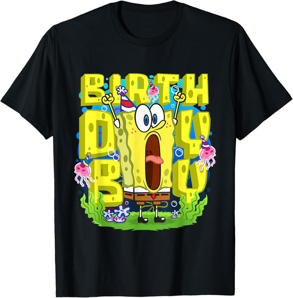 SpongeBob SquarePants Birthday Boy Funny Boys Birthday gift T-Shirt
