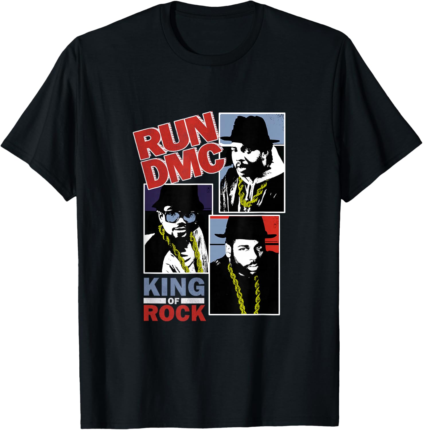 RUN DMC Clip Portraits T-Shirt