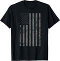 Vintage Black American Flag T-Shirt