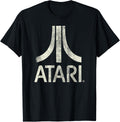 Atari Classic Video Game Logo Design Print T-Shirt