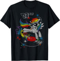 DJ RD Retro Rainbow Dash Fluttershy Rarity T-Shirt