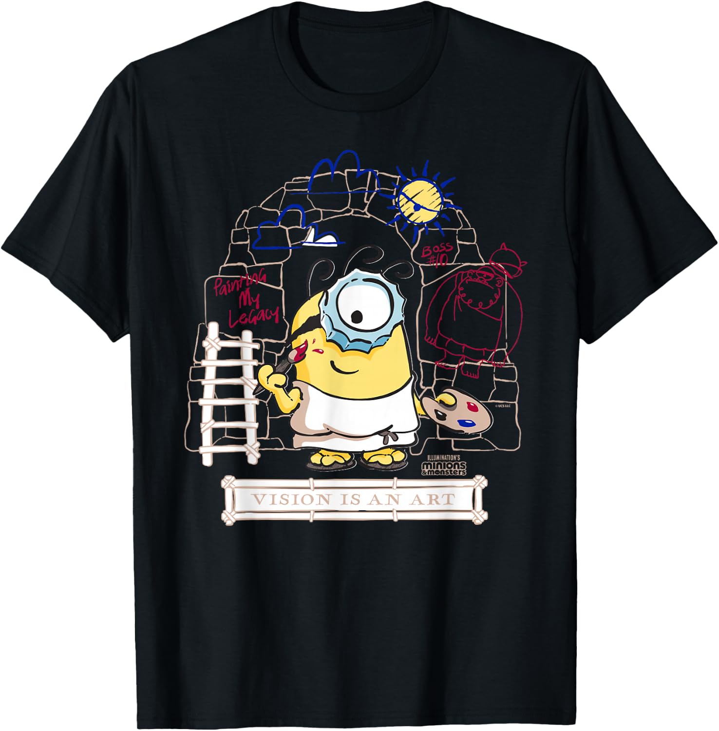 Minions & Monsters Vision is an Art T-Shirt