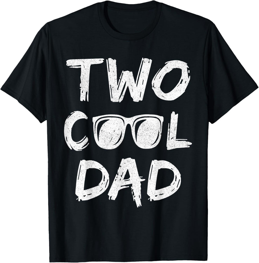 Dad Of The Birthday Boy Two Cool 2nd Bday Family Matching T-Shirt