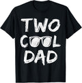 Dad Of The Birthday Boy Two Cool 2nd Bday Family Matching T-Shirt