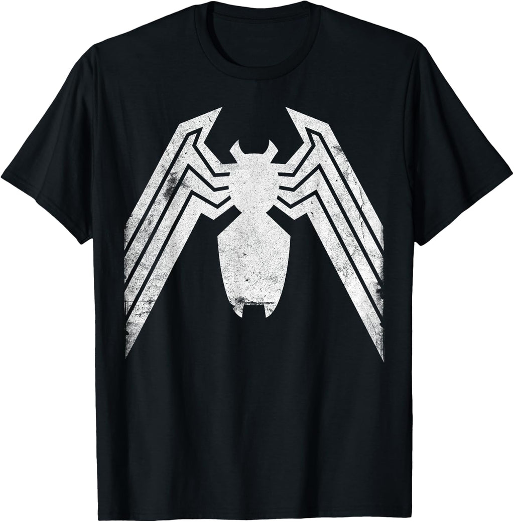 Marvel Comics Retro Classic Venom Distressed Emblem T-Shirt