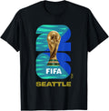 FIFA World CUP26 Seattle Trophy Color T-Shirt