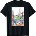 Marvel Jeff The Land Shark Leads The Super Hero Charge T-Shirt