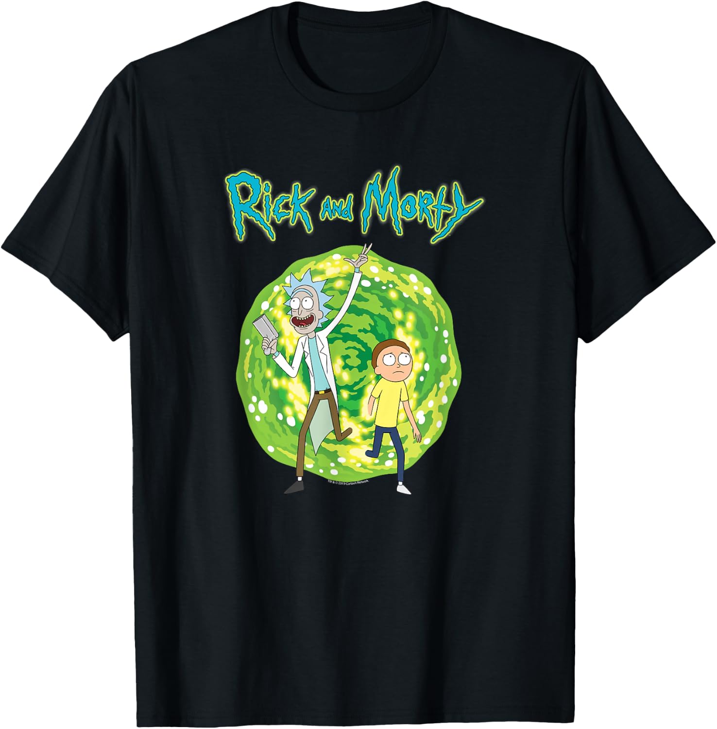 Rick and Morty Dimension Portal,Short Sleeve T-Shirt