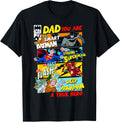 DC Comics Father's Day Justice League Dad Attributes T-Shirt