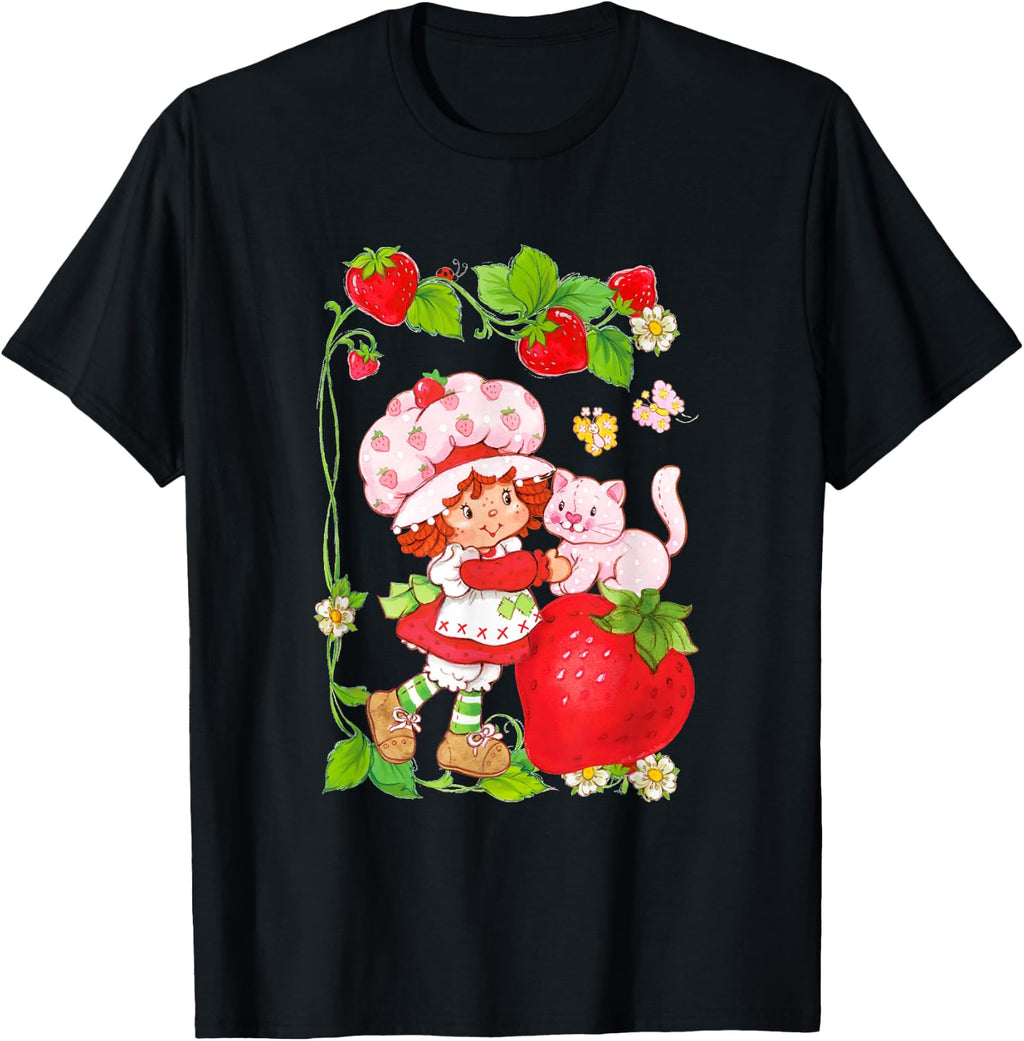 Strawberry Shortcake & Kitty Berry Picking Vintage T-Shirt
