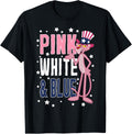 The Pink Panther Pink White & Blue T-Shirt