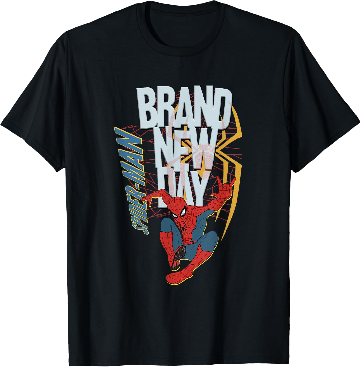 Marvel Spider-Man Day Back in Action Swing T-Shirt