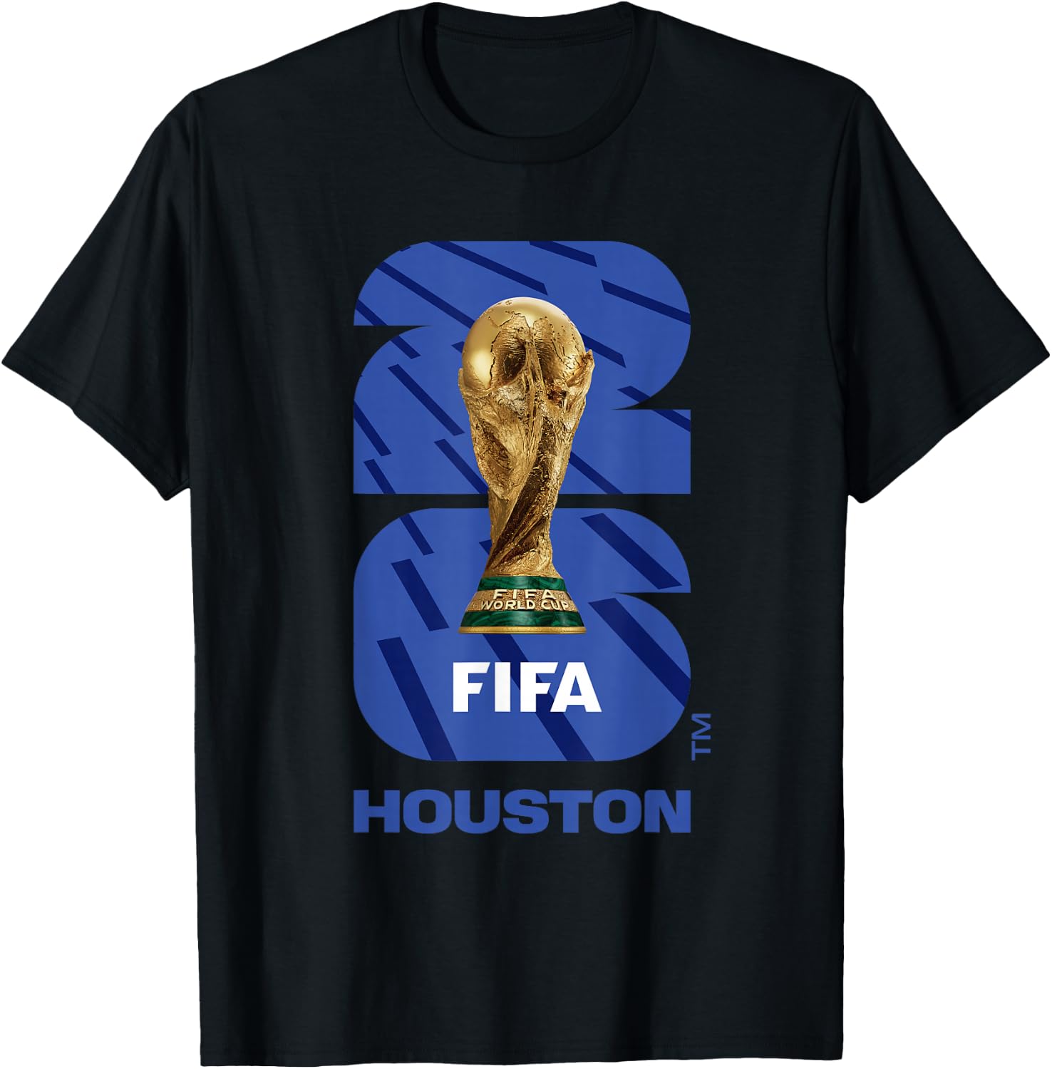 FIFA World CUP26 Houston Trophy Color T-Shirt