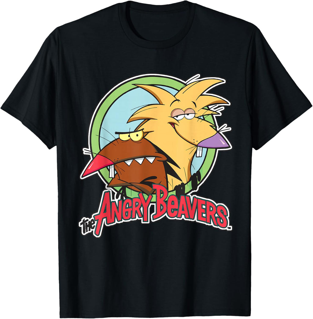 Angry Beavers Logo T-Shirt T-Shirt