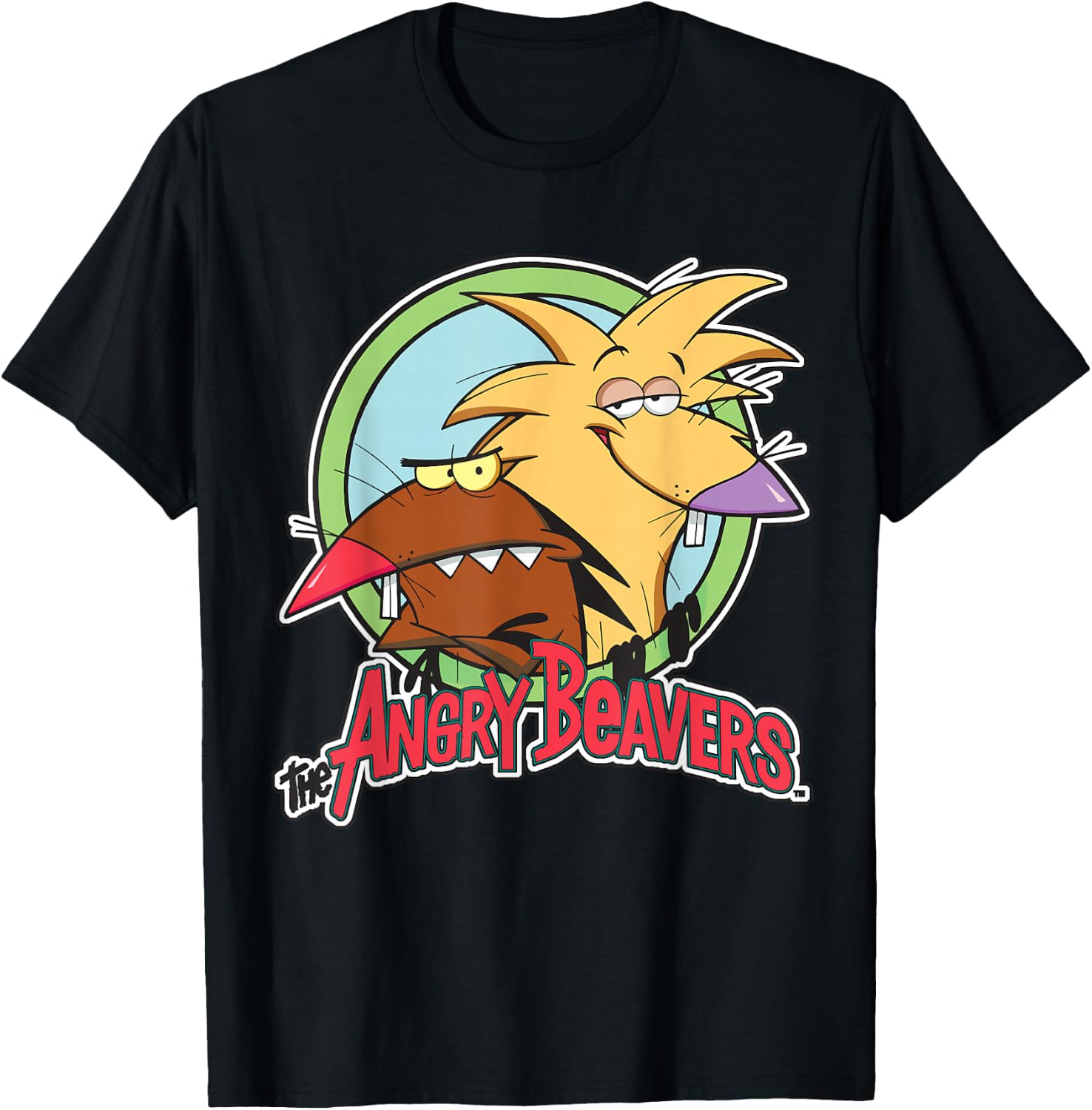 Angry Beavers Logo T-Shirt T-Shirt