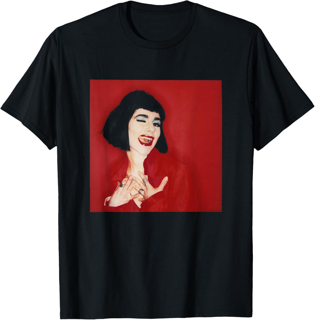 Alt Rock Singer Red Portrait 1995 By Simon Fowler T-Shirt