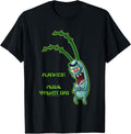 Spongebob Squarepants Plankton Evil Hot Gas Funny Cartoon T-Shirt
