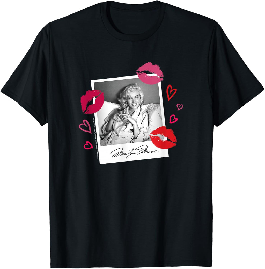 Marilyn Monroe - Photo Kiss Collage T-Shirt