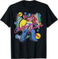 Transformers Retro Optimus Prime 80's Print T-Shirt
