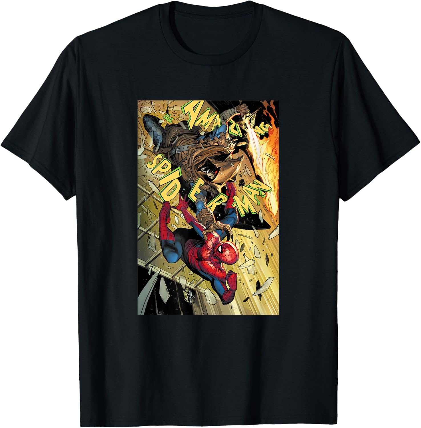 Marvel Spider-Man The Amazing Spider-Man VS The Hobgoblin T-Shirt