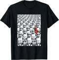 Star Wars The Clone Wars Stormtrooper Red Commander T-Shirt